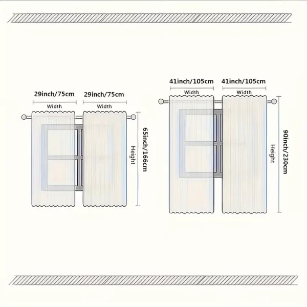 Conjunto de 2 Cortinas com Dragão Chinês - Image 7